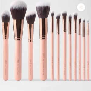 Luxie Signature Rose Gold 13 Piece Brush Set